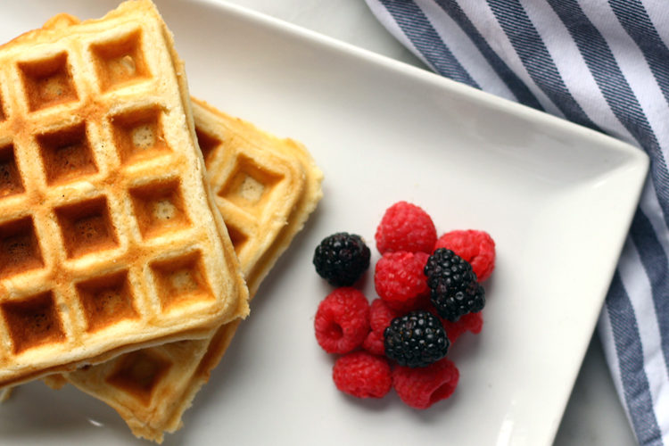 The Best Basic Buttermilk Waffles : Whipped