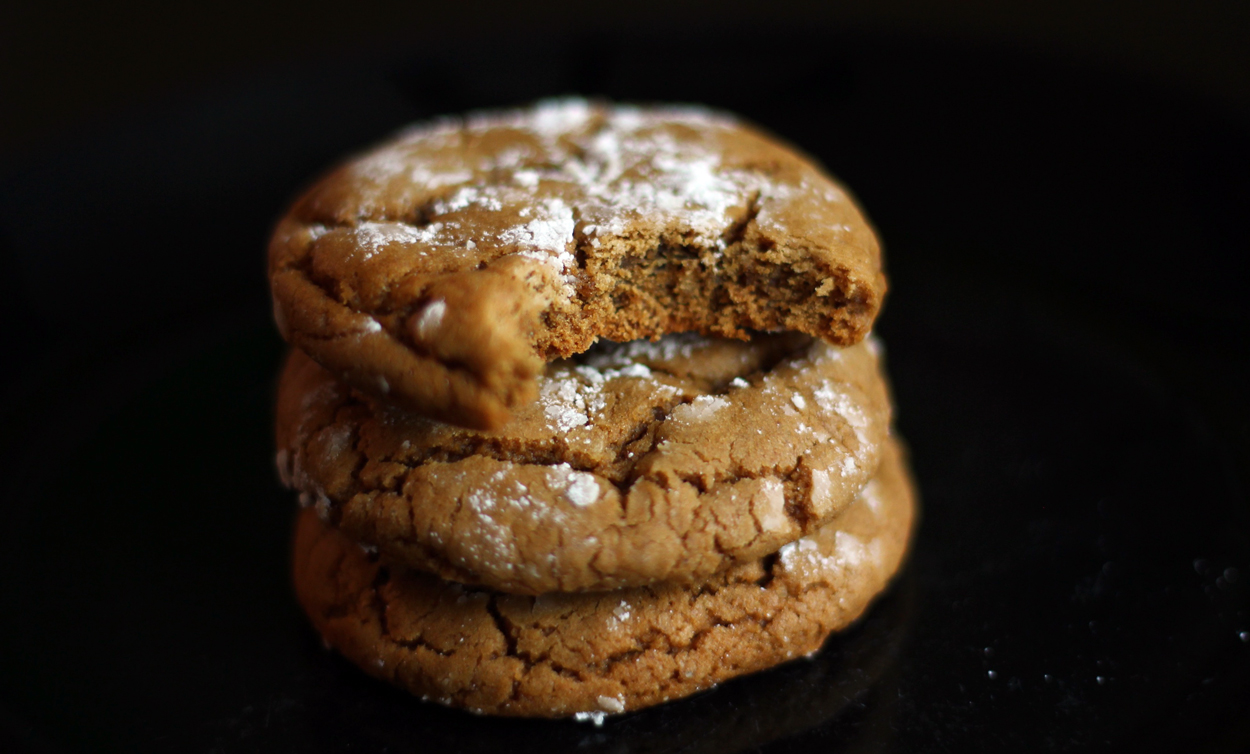 Chewy Spiced Molasses Cookies