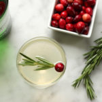 rosemary gin gimlet