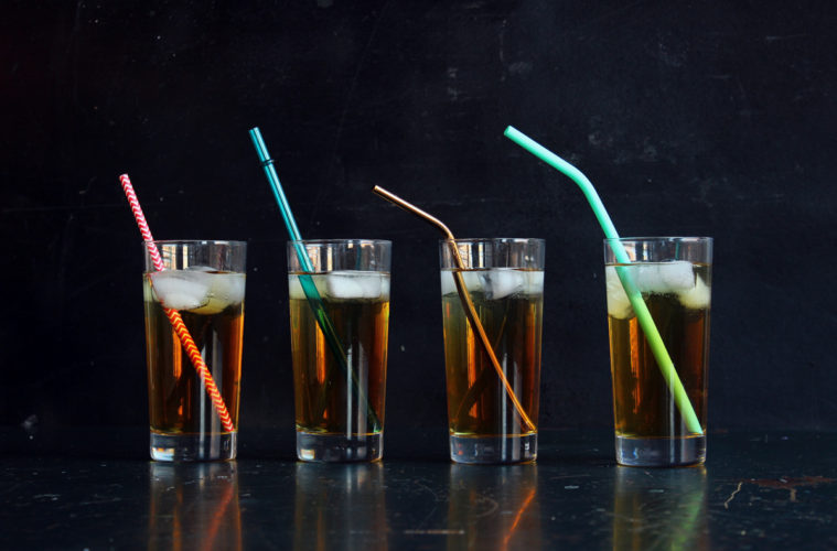 Eco Safe 8 in 1 Silicon Reusable Straws for Hot-Cold Drinks