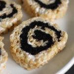 Brownie Rice Krispie Treat Pinwheels from Whipped, The Blog