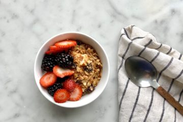 Homemade Granola is healthy and delicious!