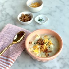 Loaded Baked Potato Soup (Gluten-free) : Whipped